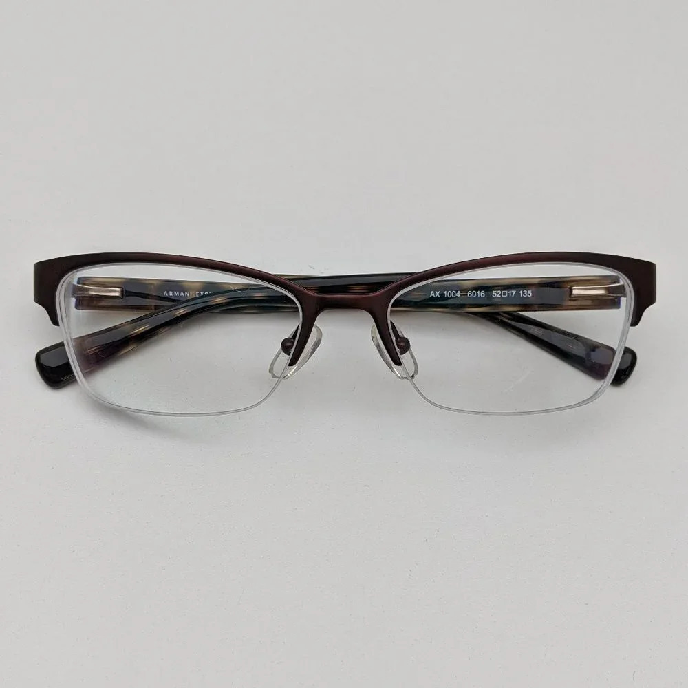 🕶️Armani Exchange AX1004 Eyeglasses 52/17 135 /KAB510🕶️
